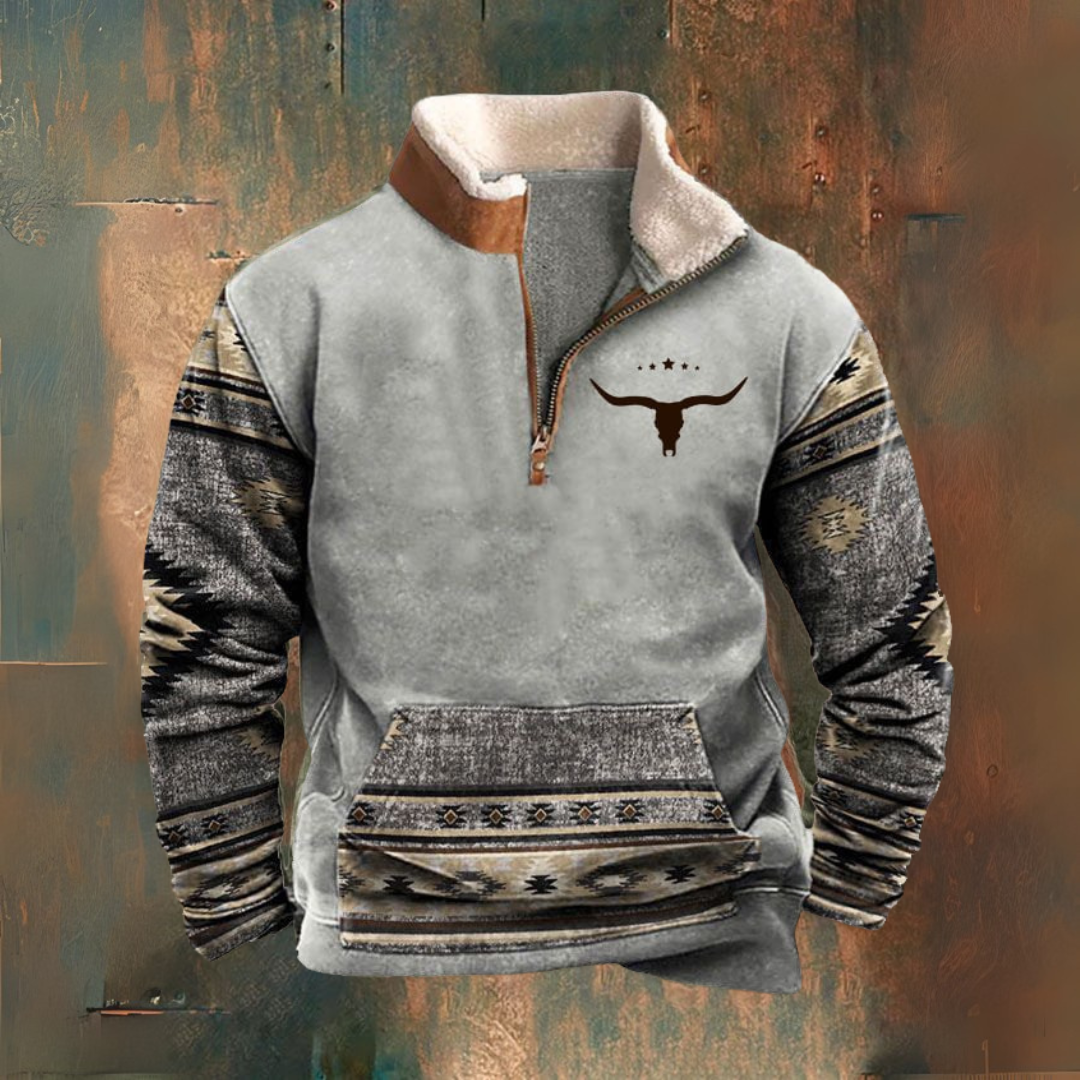 MIRKO| CHAQUETA CON MEDIA CREMALLERA OTOÑO