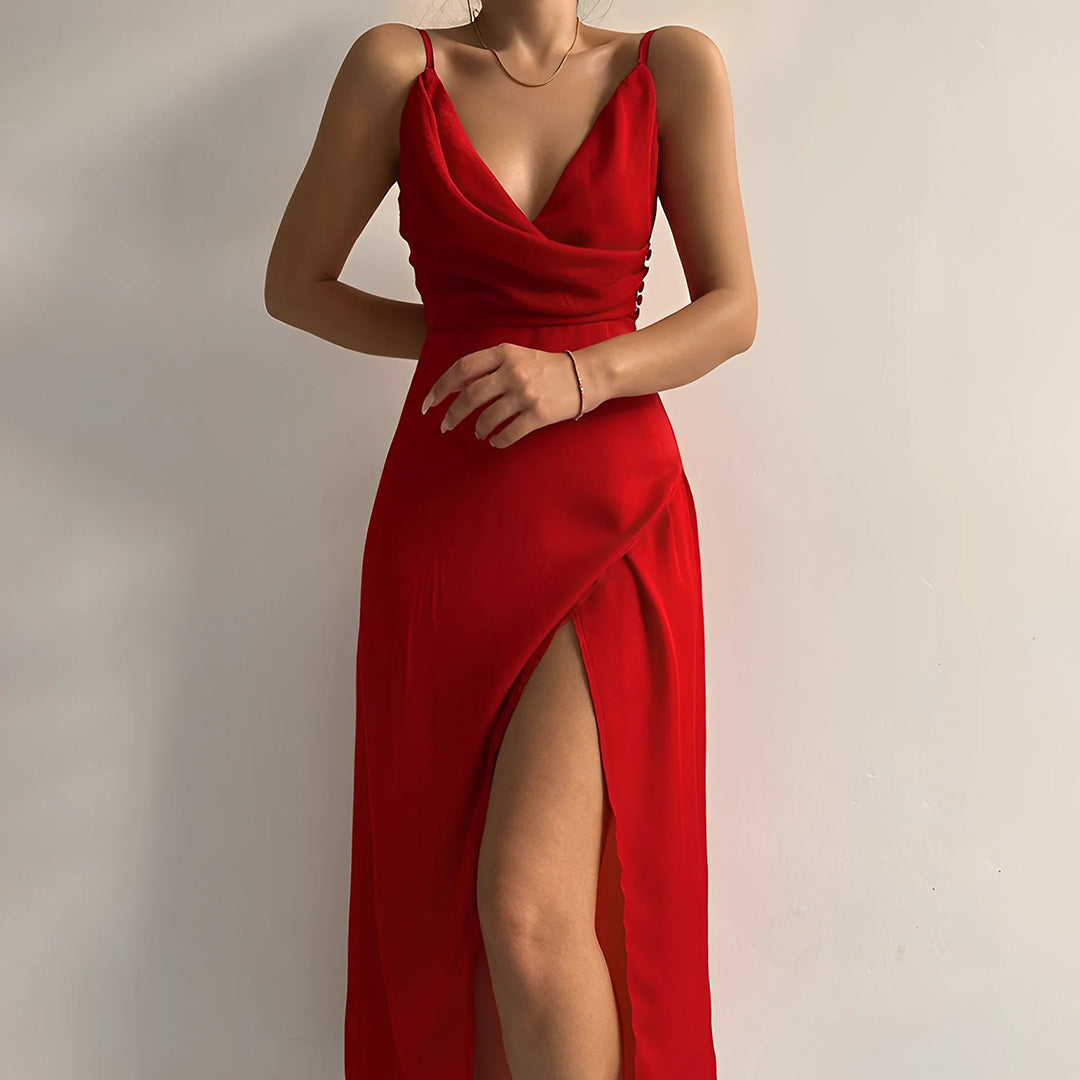 Savrani | Vestido elegante sin tirantes